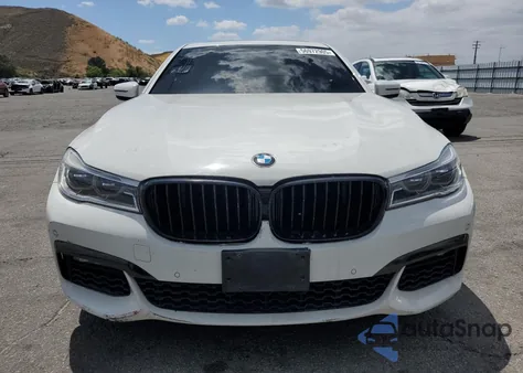 2016 BMW 750 I z USA, uszkodzony, nr VIN WBA7F0C56GGL99130